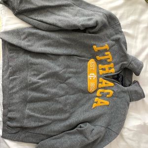 Quarter Zip Ithaca College Sweatshirt